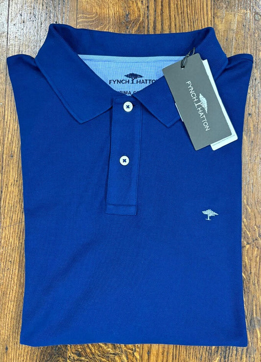 Longsleeve Polo | Blue