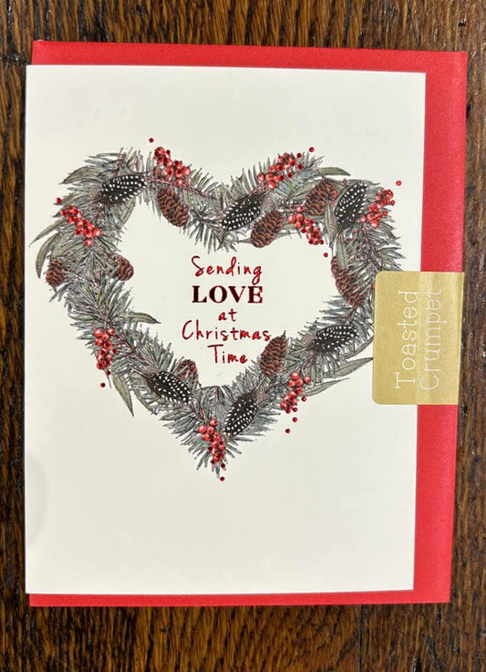 Sending Love At Christmas Time | Christmas Card