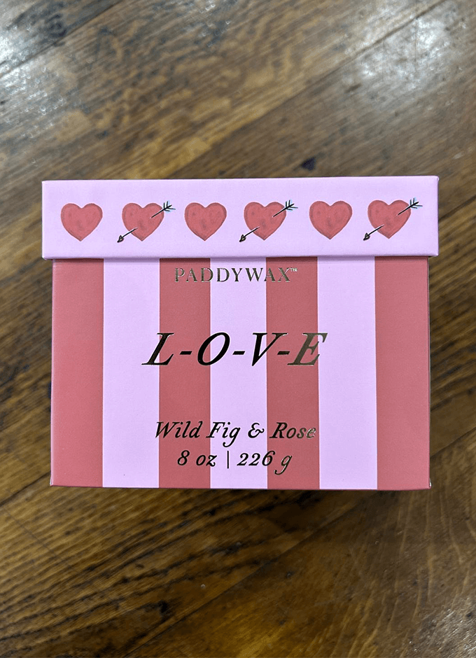 Paddywax | Love Wild Fig & Rose | 8oz Candle