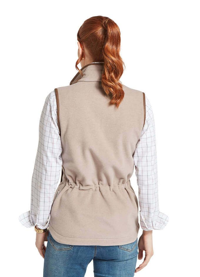 Lyndon Fleece Gilet | Mushroom