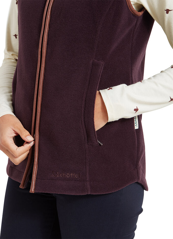Lyndon Fleece Gilet | Port