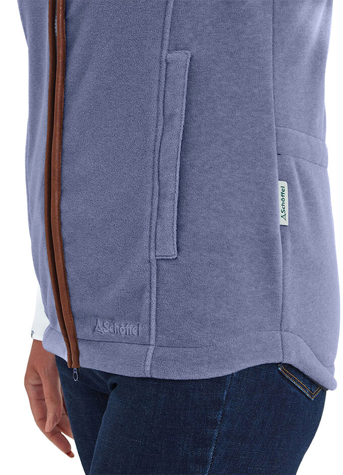 Lyndon Fleece Gilet | Stone Blue
