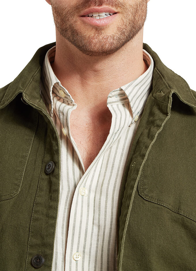 Lynmouth Utility Jacket | Woodland