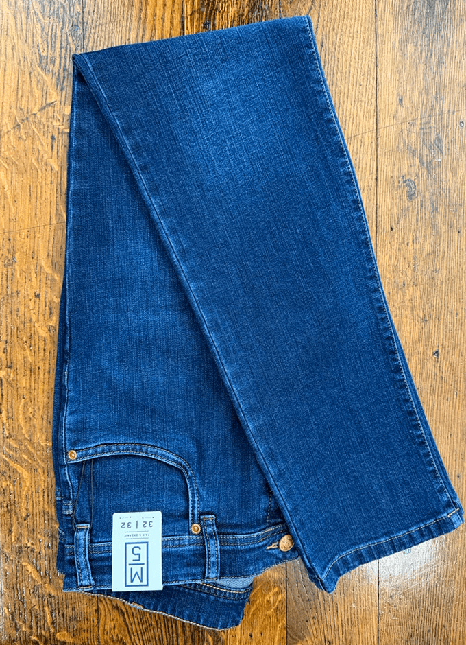 M5 | Five Hand Finished  Denim Jean | Blue Stone