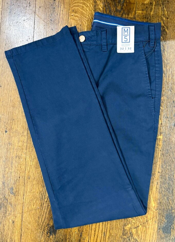 M5 Fair & Organic  | Chino | Light Navy