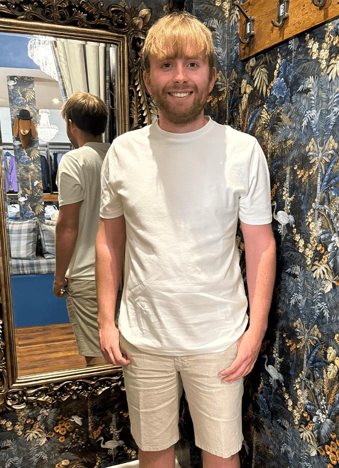 M5 Shorts Linen Blend | Sand