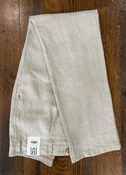 Linen M5 Trousers | Beige