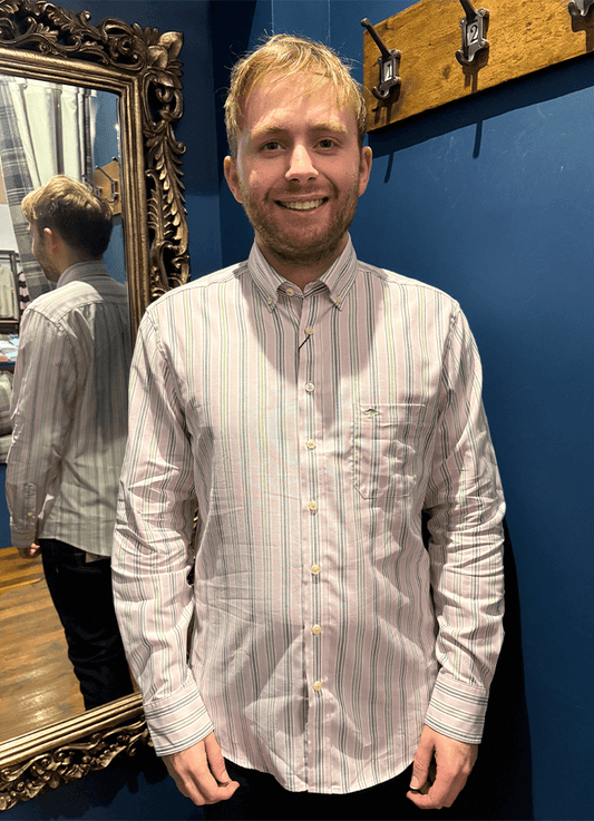 Premium Oxford Stripe Shirt | Magnolia
