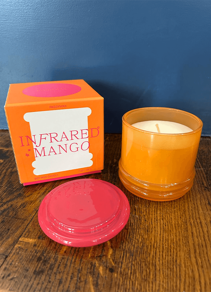 Infrared Mango| Glass Candle | Mango