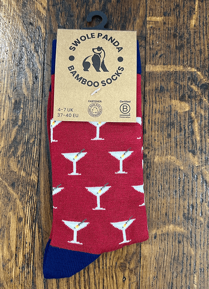 Swole Panda| Martini Socks