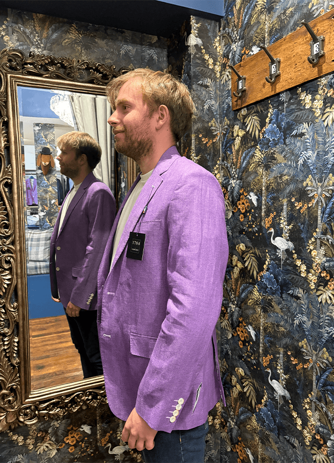Casino Jacket | Mauve