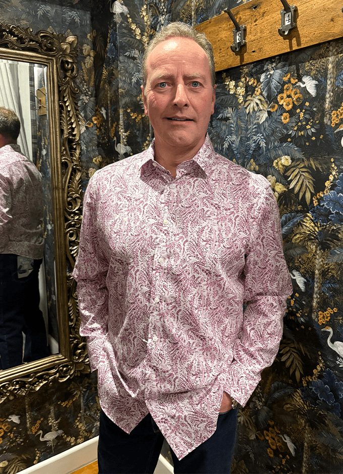 Luxor Business Shirt Modern Fit | Mauve