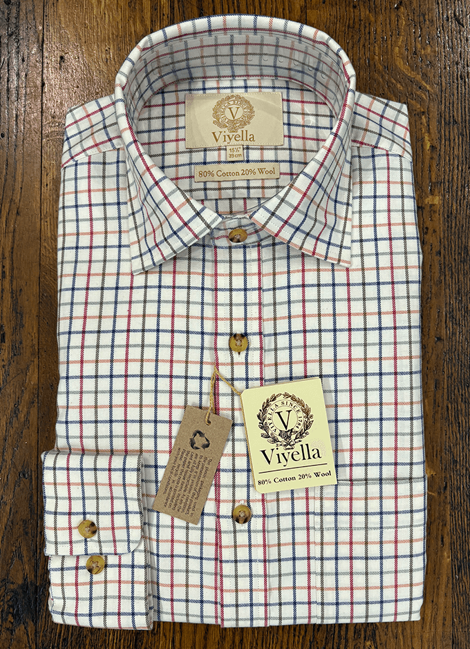 Medium Tattersall Shirt | 80/20 | Plum