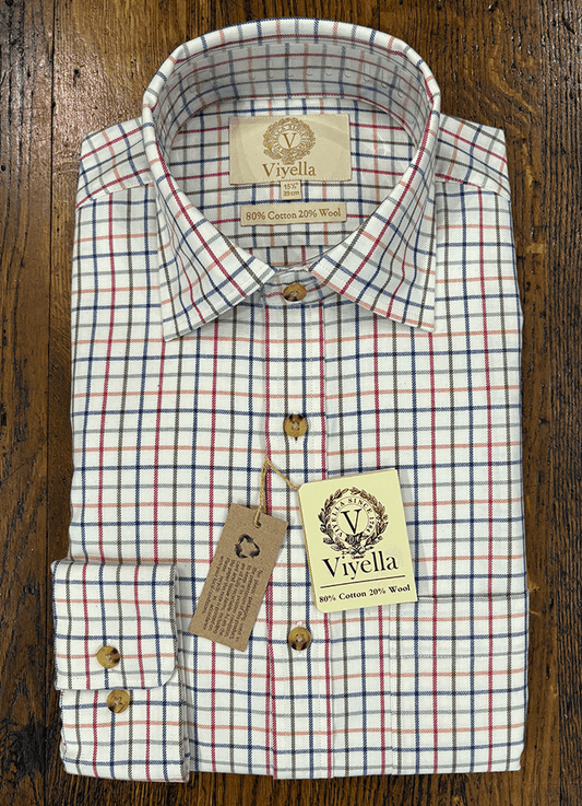 Medium Tattersall Shirt | 80/20 | Plum