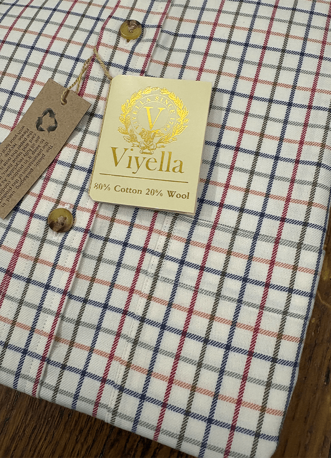 Medium Tattersall Shirt | 80/20 | Plum