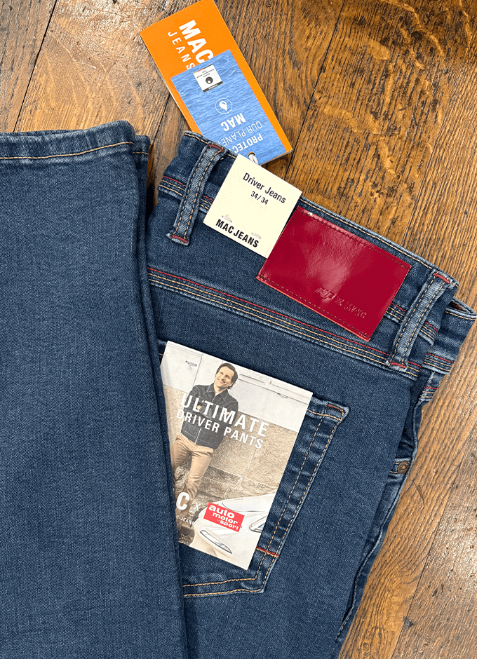 Driver Jean | Mid Blue