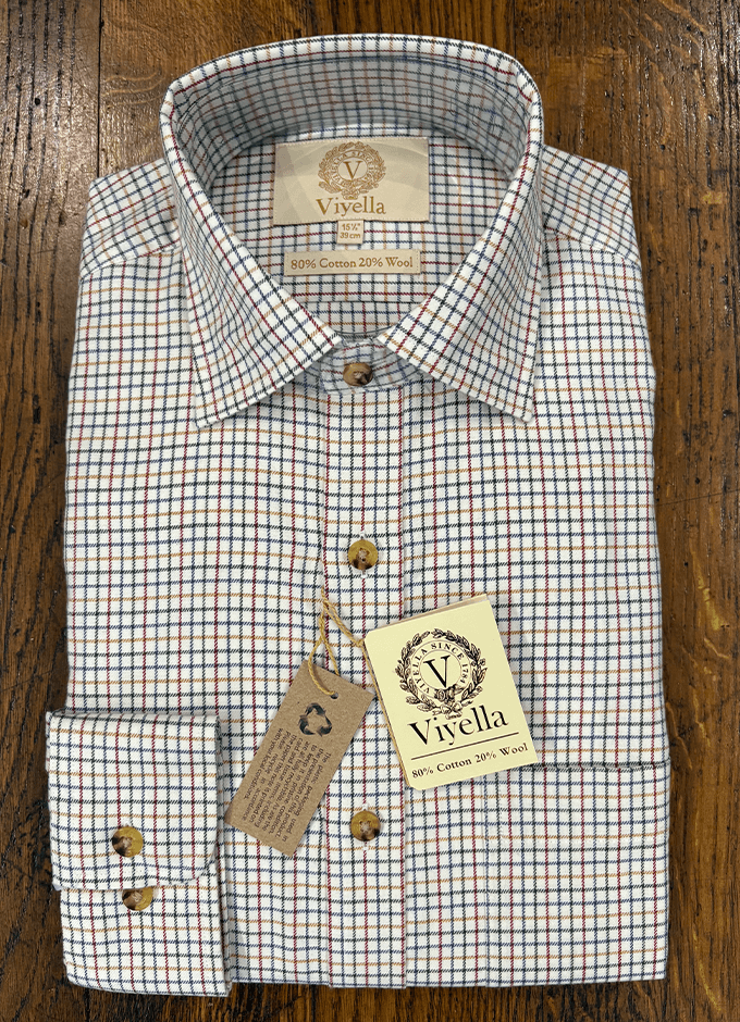 Mini Tattersall Shirt | 80/20 | Plum