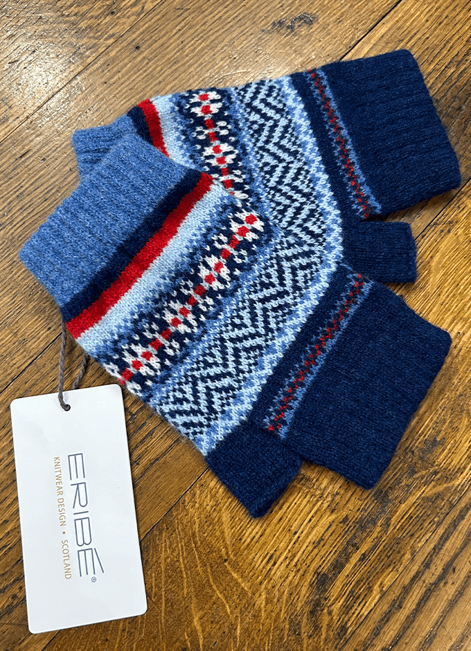 Stobo Open Mitt | Navy-Reflection