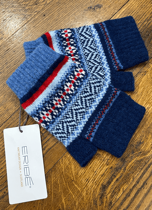 Stobo Open Mitt | Navy-Reflection