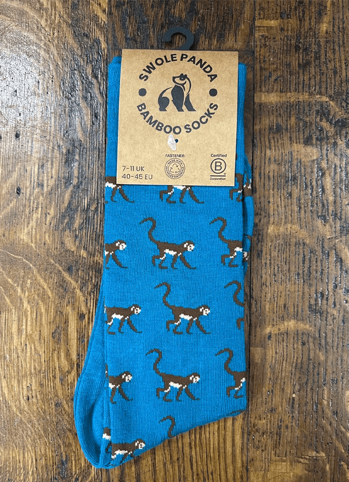 Swole Panda | Monkey Bamboo Socks