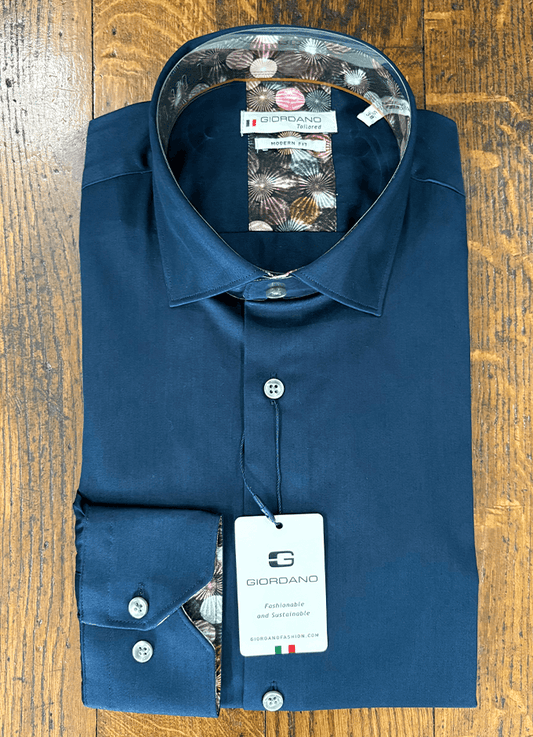 Maggiore Navy Shirt | Trim