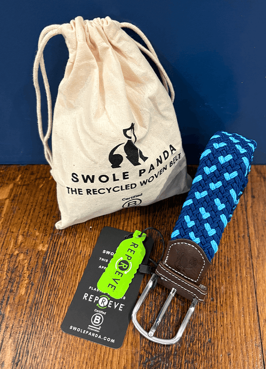 Swole Panda | Navy/Sky Belt