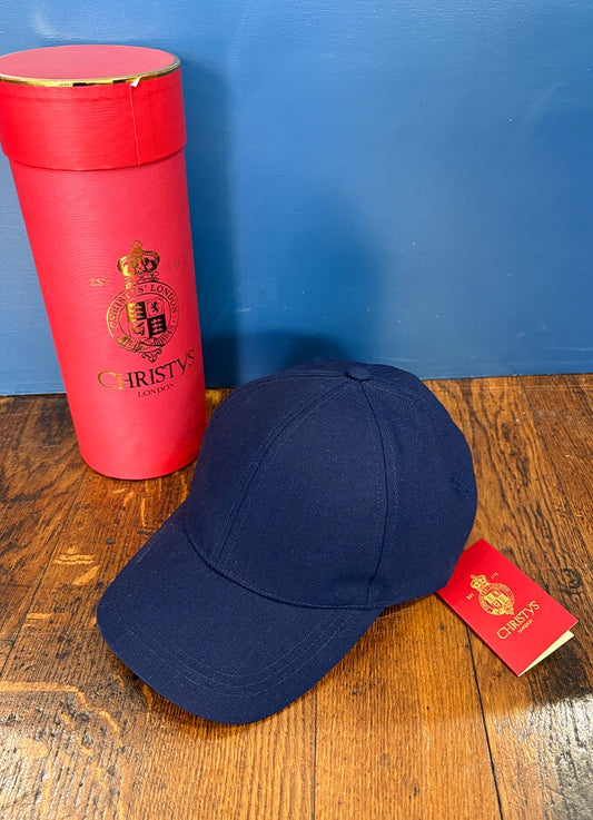 Baseball Cap | Linen Mix | Navy