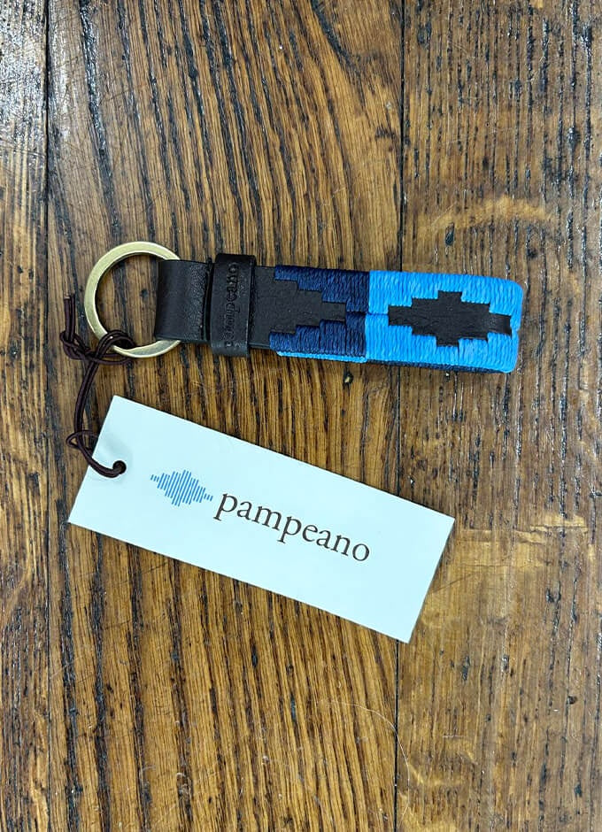 Pampeano|Charro Keyring|Navy & Mid Blue