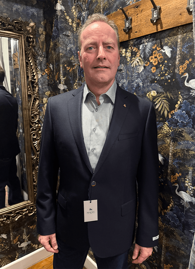 Single Breasted Blazer | Navy
