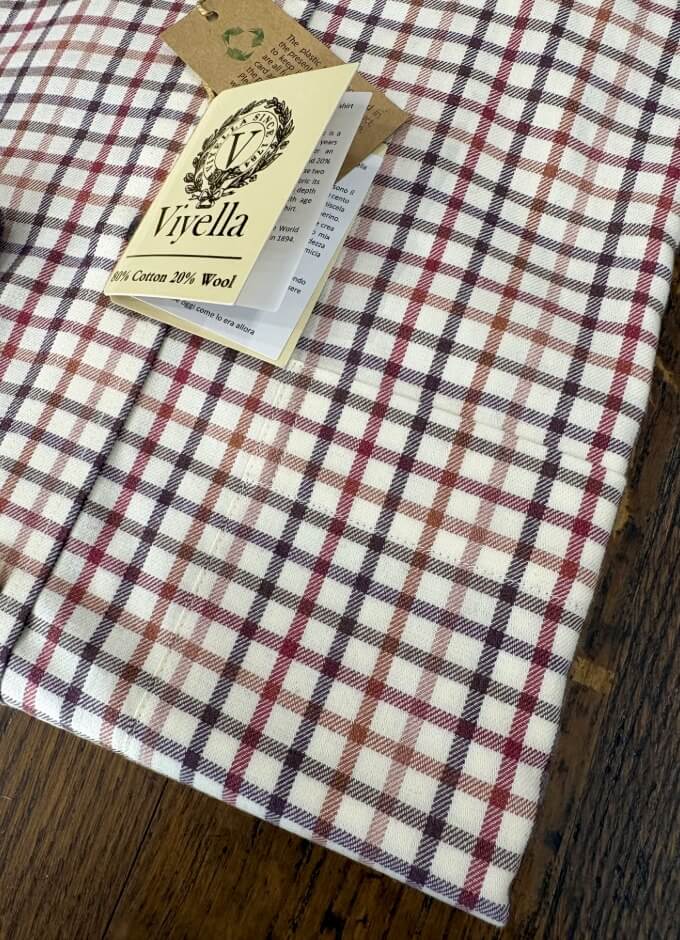 Nephin Shirt | Brown/Burgundy Check
