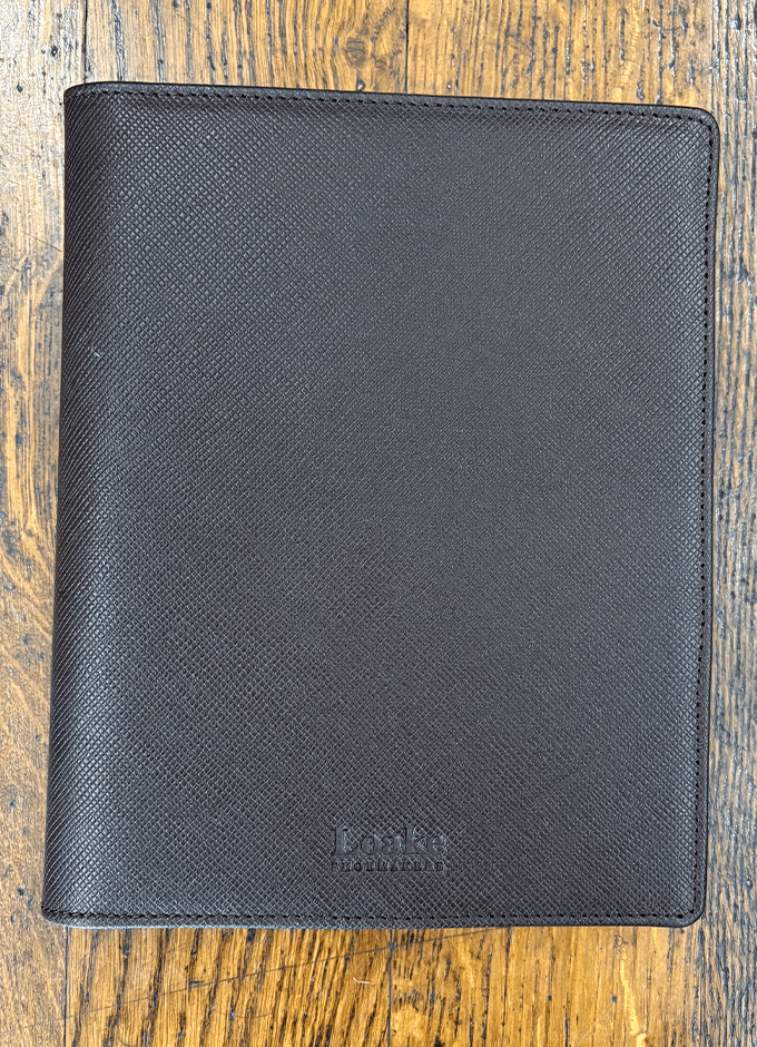 Loake A5 Refillable Notepad & Pen Set | Brown