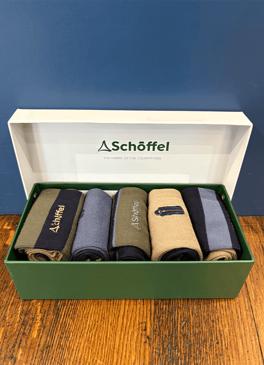 Men's Bamboo Socks (Box Of 5) | Oakham Mix 7-11