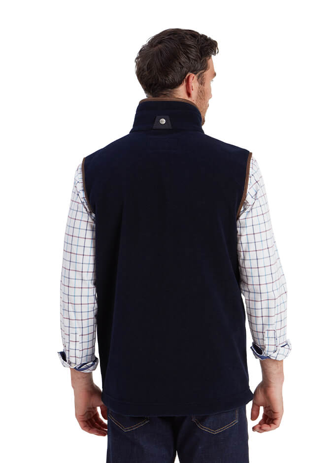 Schoffel | Oakham Fleece Gilet|Navy