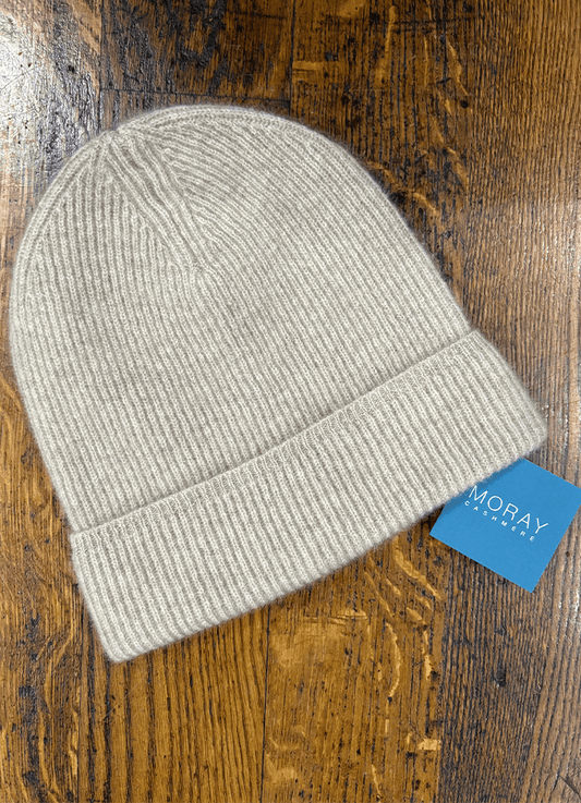 Ribbed Knit Beanie | Organic Mid Brown