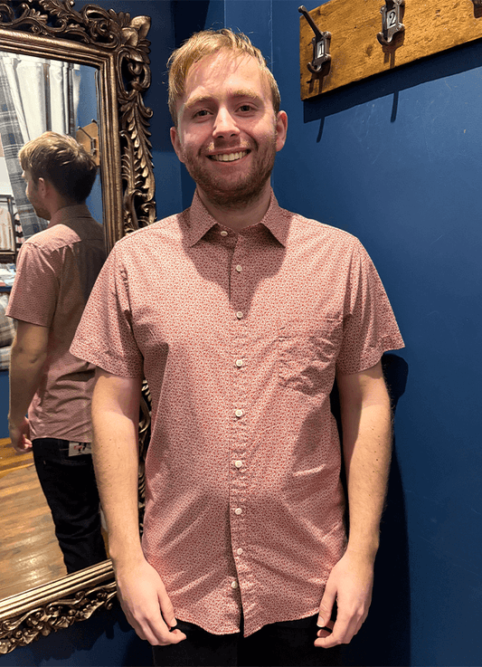 Collingwood Sports Fit SS Shirt | Burnt Orange