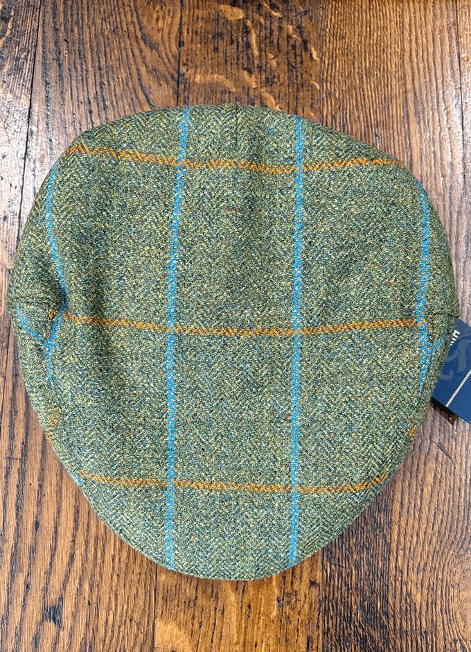 Waterproof Cap | Orange & Blue Overcheck