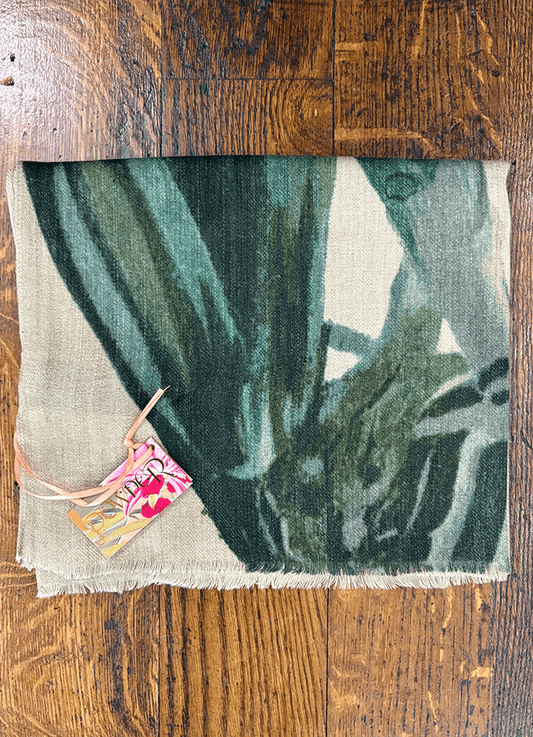 Wool Wrap Scarf | Midnight Orchid