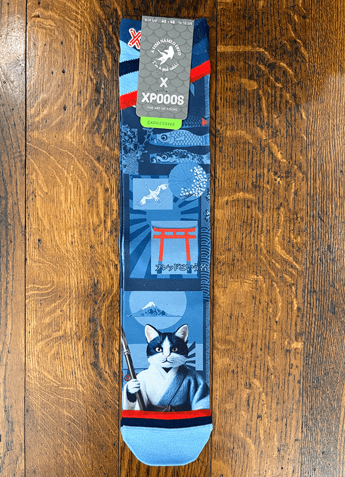 Oriental Socks | Multicolour Blue