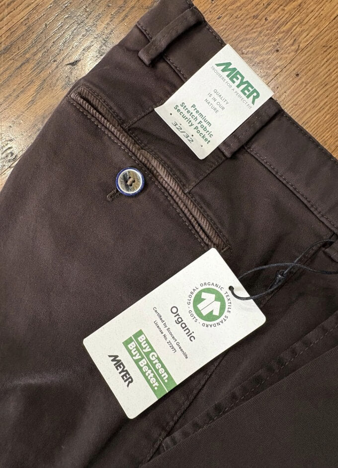 Oslo Winter Chino | Dark Brown