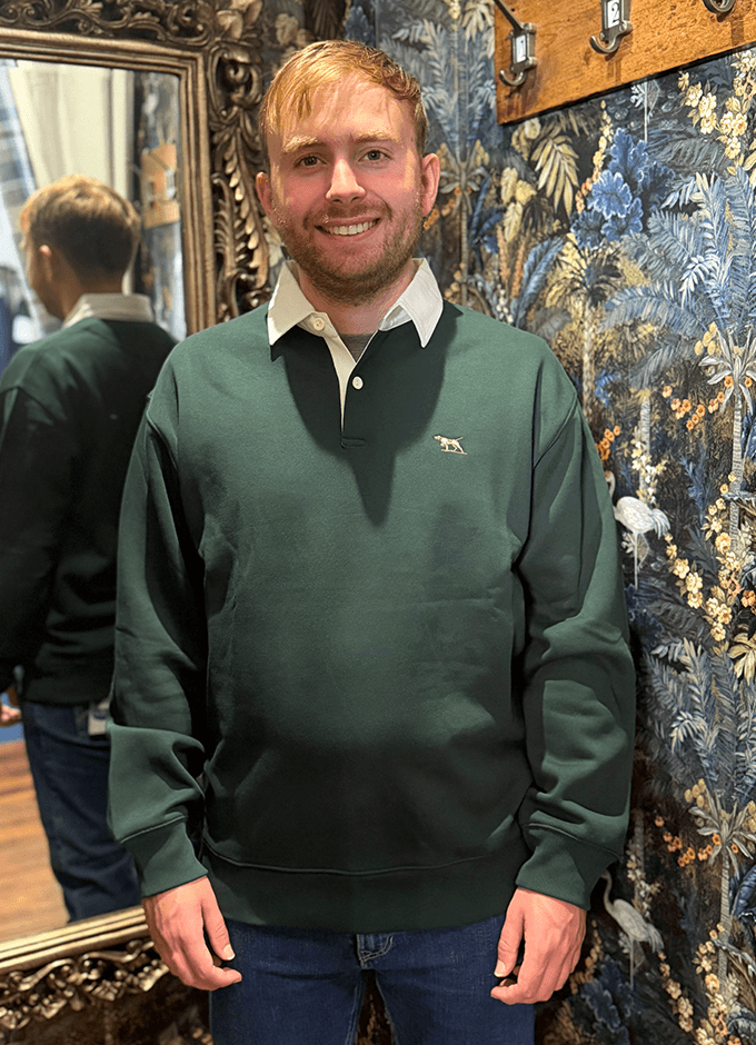 Otago Sweat Rugby Top | Forest