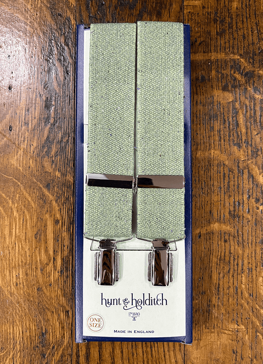 Clip Braces | Pale Green