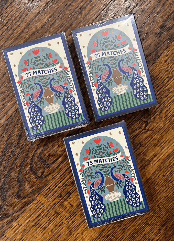 Dopo Boxed Matches "Peacock" 75 matches