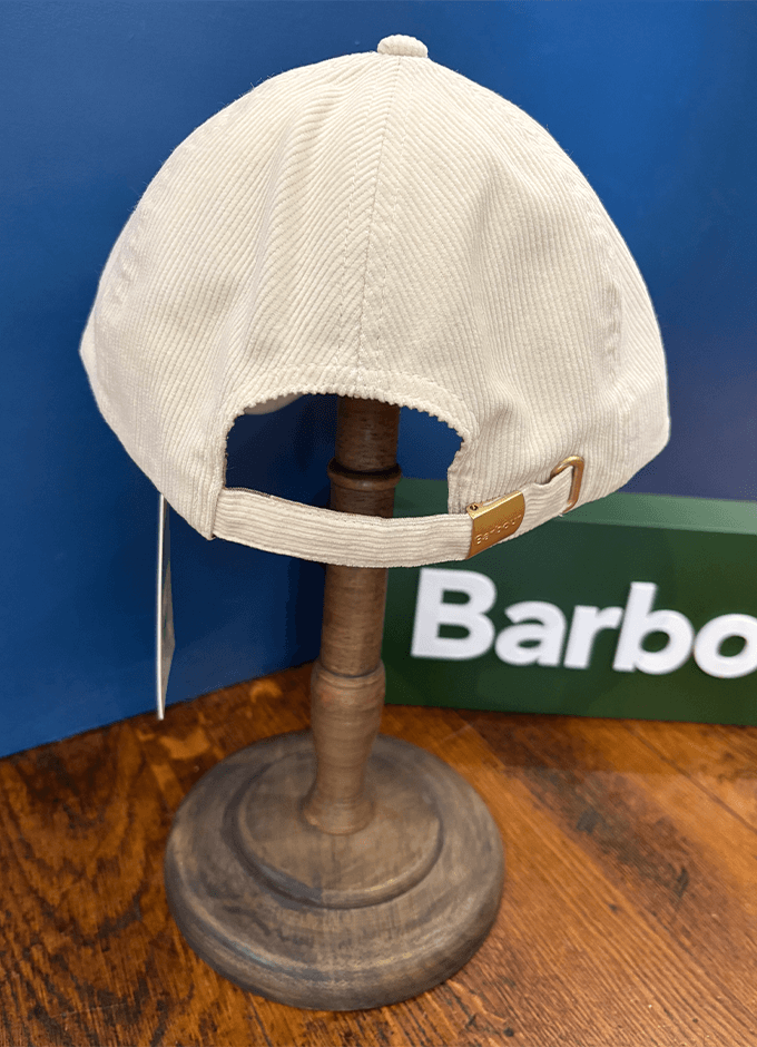 Barbour | Oakley Cord Cap | Pearl