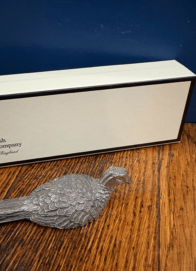 English Pewter | Letter Opener Pheasant
