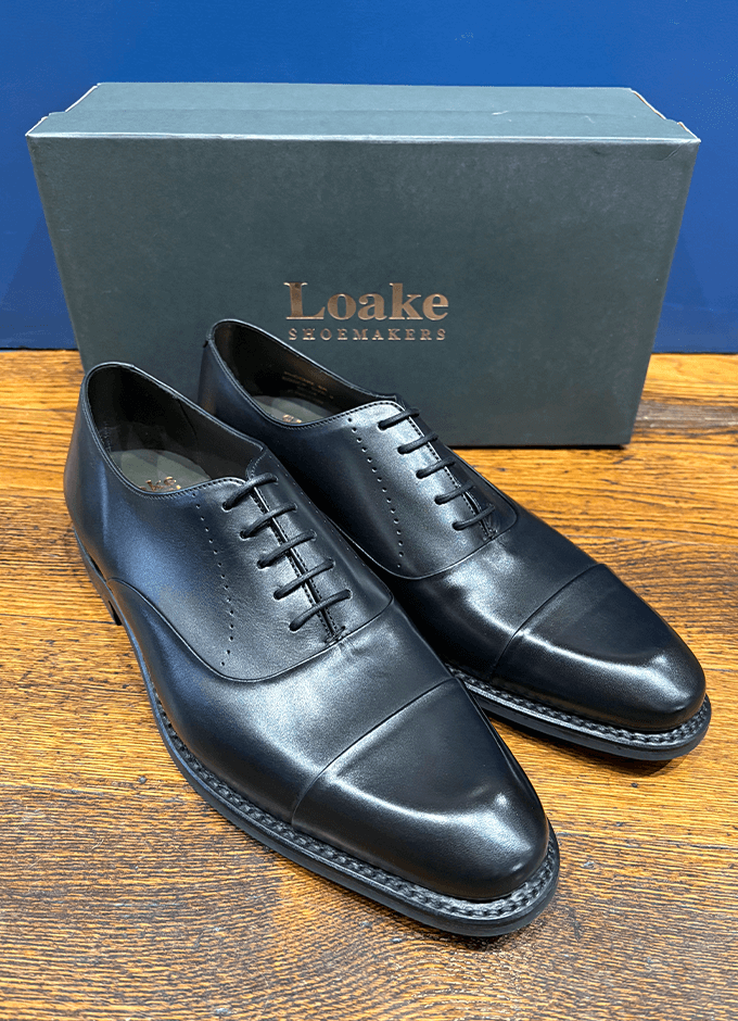 Phoenix | Black Oxford Toe Cap