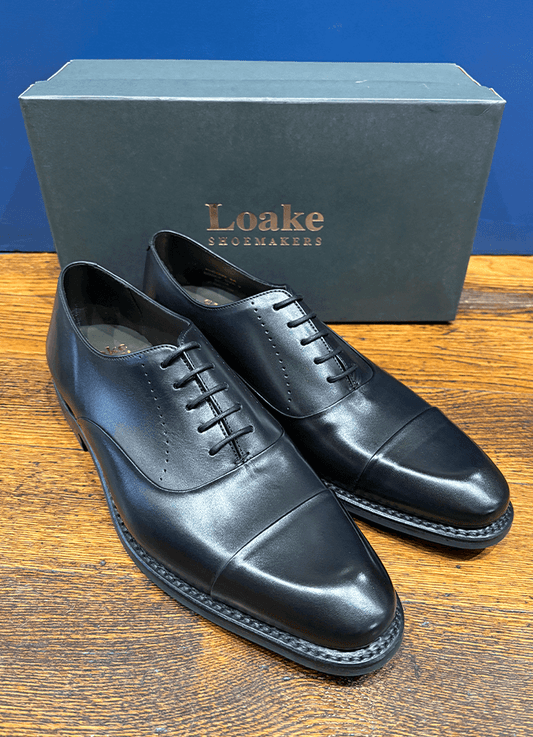 Phoenix | Black Oxford Toe Cap