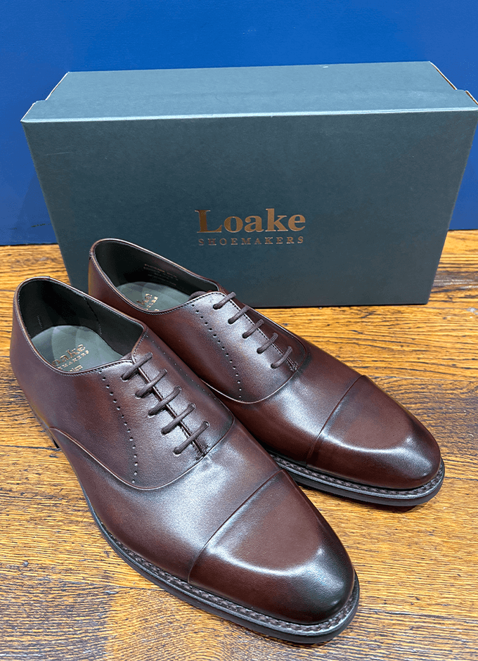 Phoenix | Dark Brown Oxford Toe Cap