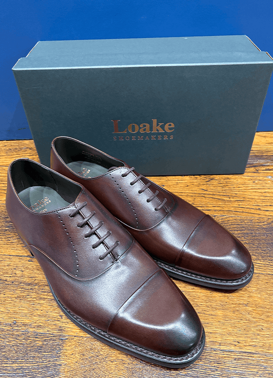 Phoenix | Dark Brown Oxford Toe Cap