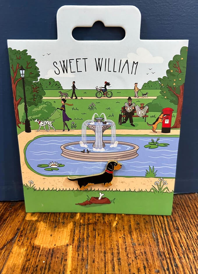 Sweet William | Dog Pin Dachshund