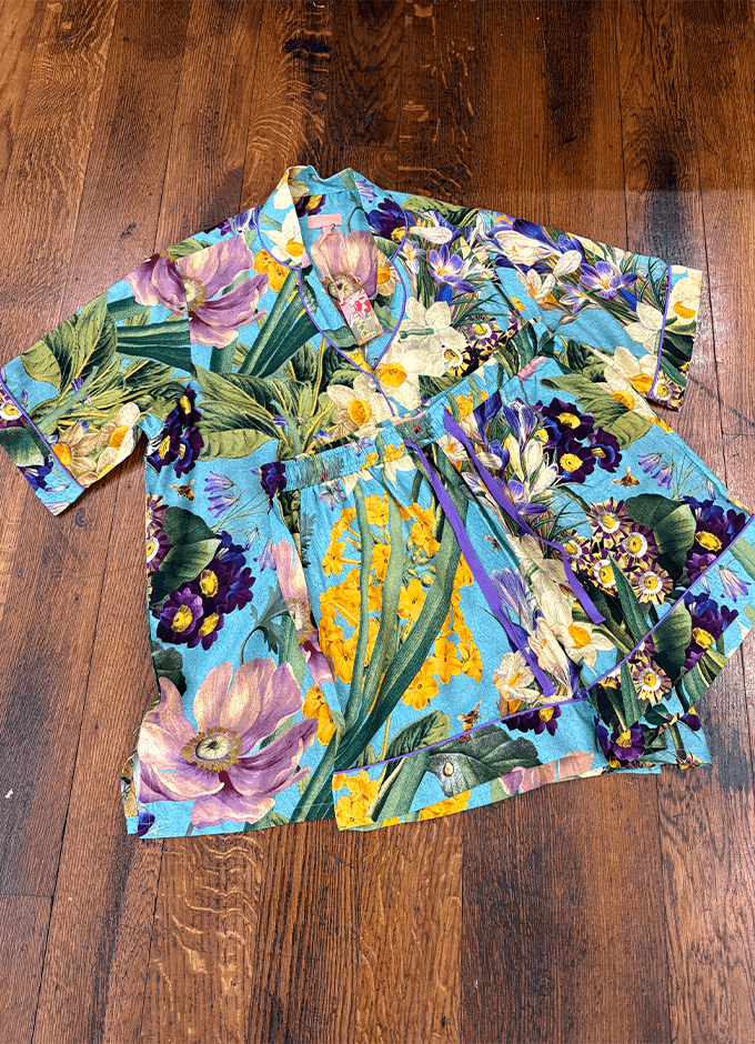Short Pyjama Set | Spring Flora